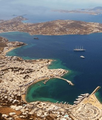 The old port of Mykonos