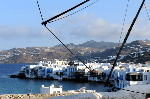 La mejor época para viajar a Grecia – Mìcono a mediados de octubre